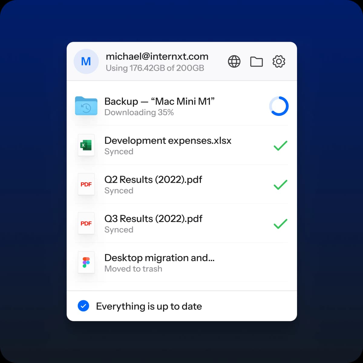 Recover your files image